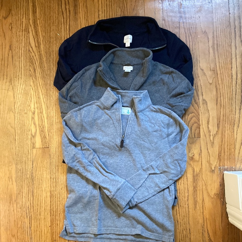 1/4 zip pullovers
